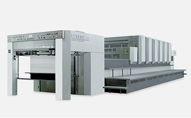 Komori Lithrone S40,  4-секционная печатная машина