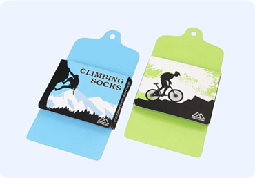 Картонные подвесы с печатью на заказ - типография Принтомир